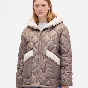 Sherpa-Trim Jacket